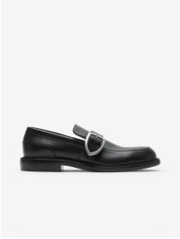 Schwarze Loafer „Soho“ aus Leder