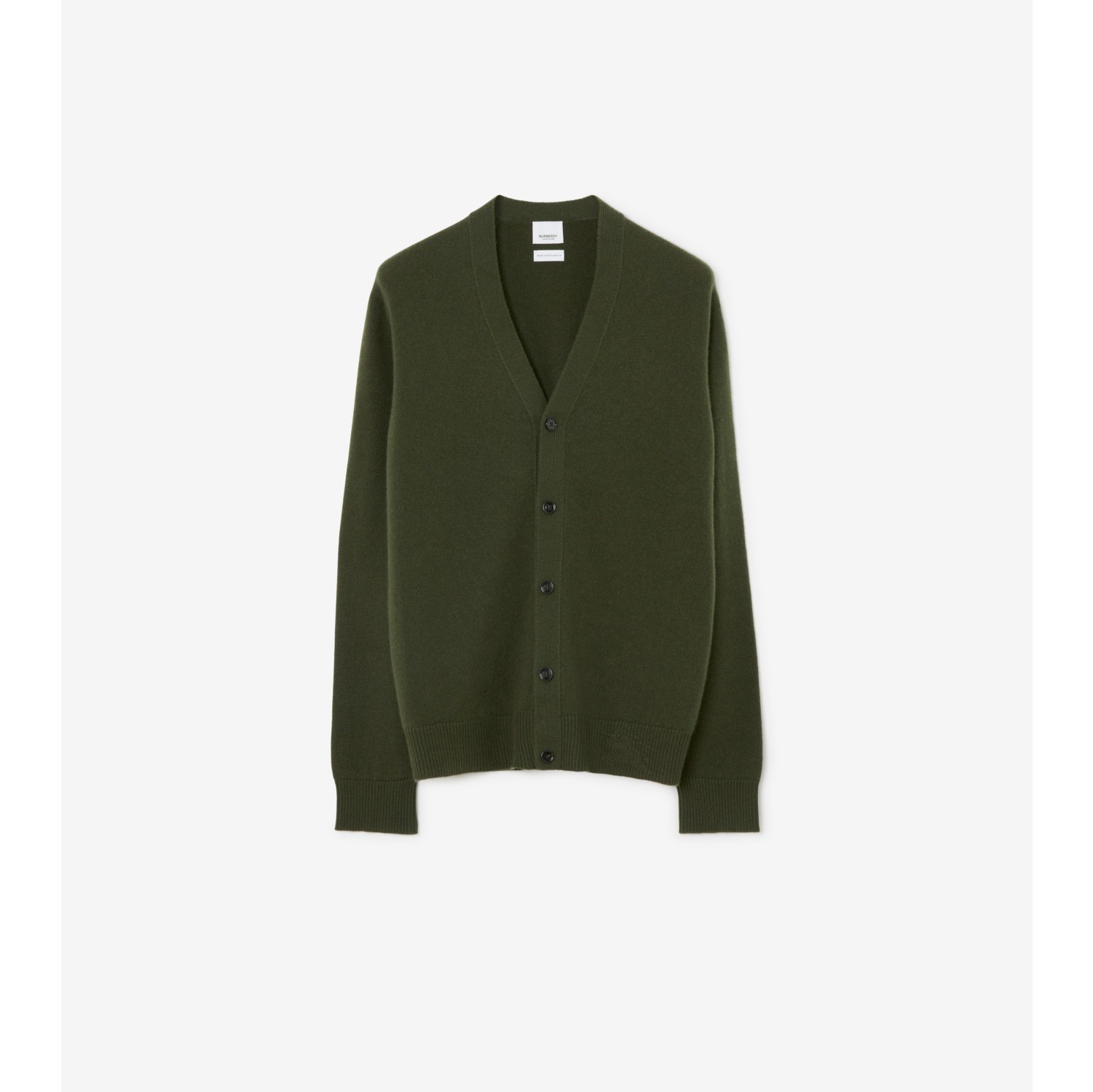 Dark green cashmere clearance cardigan