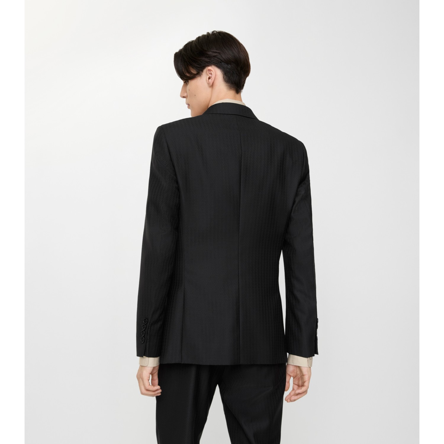 Striped Wool Mohair Tailored Trousers - thumbnail 4