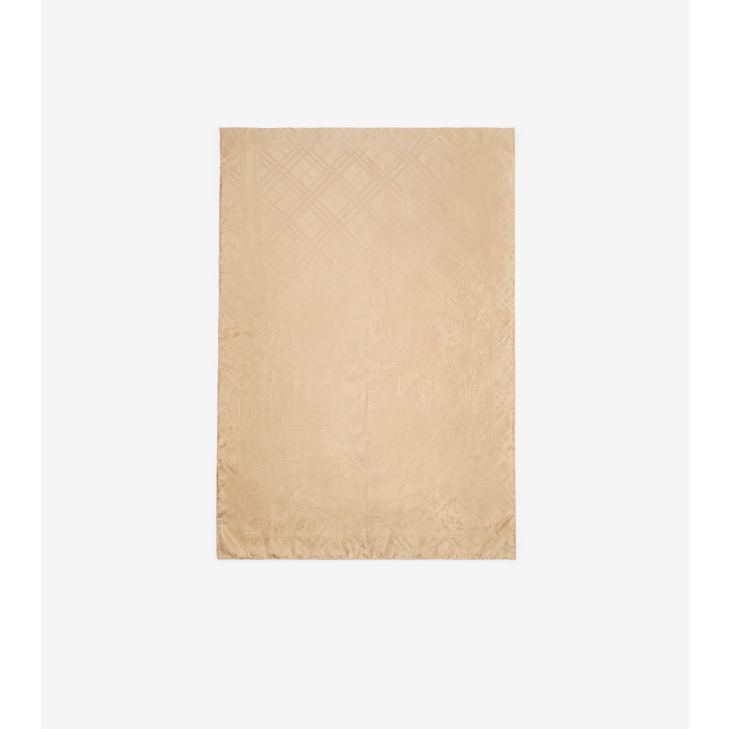 Floral Crest Silk Scarf