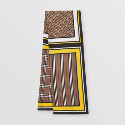 burberry scarf with initials