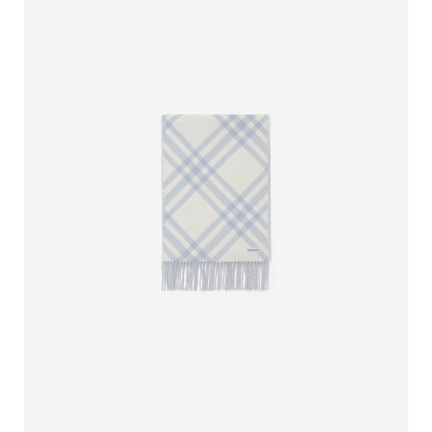 Check Cashmere Scarf