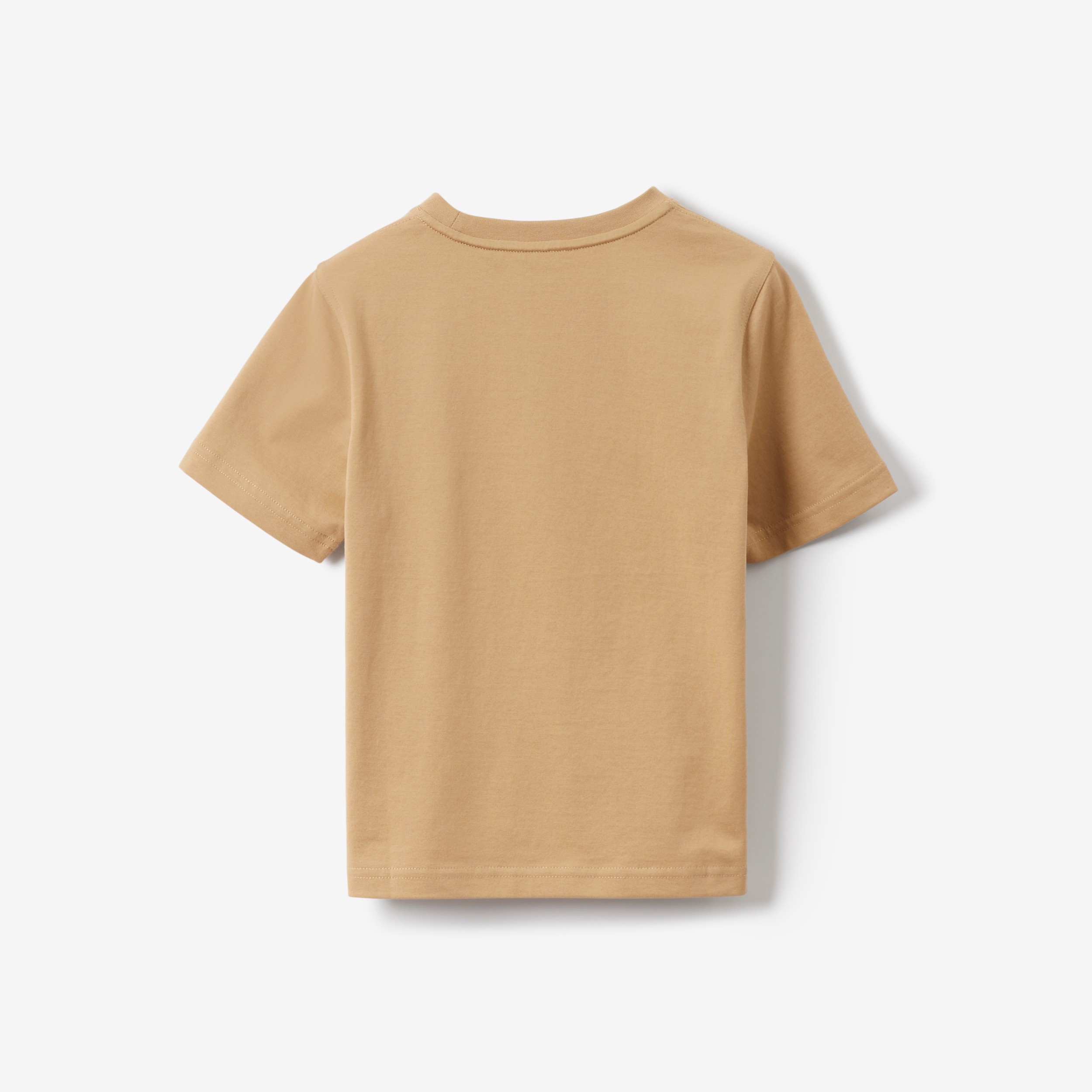 Thomas Bear Motif Cotton T-shirt in Archive Beige | Burberry® Official - 2