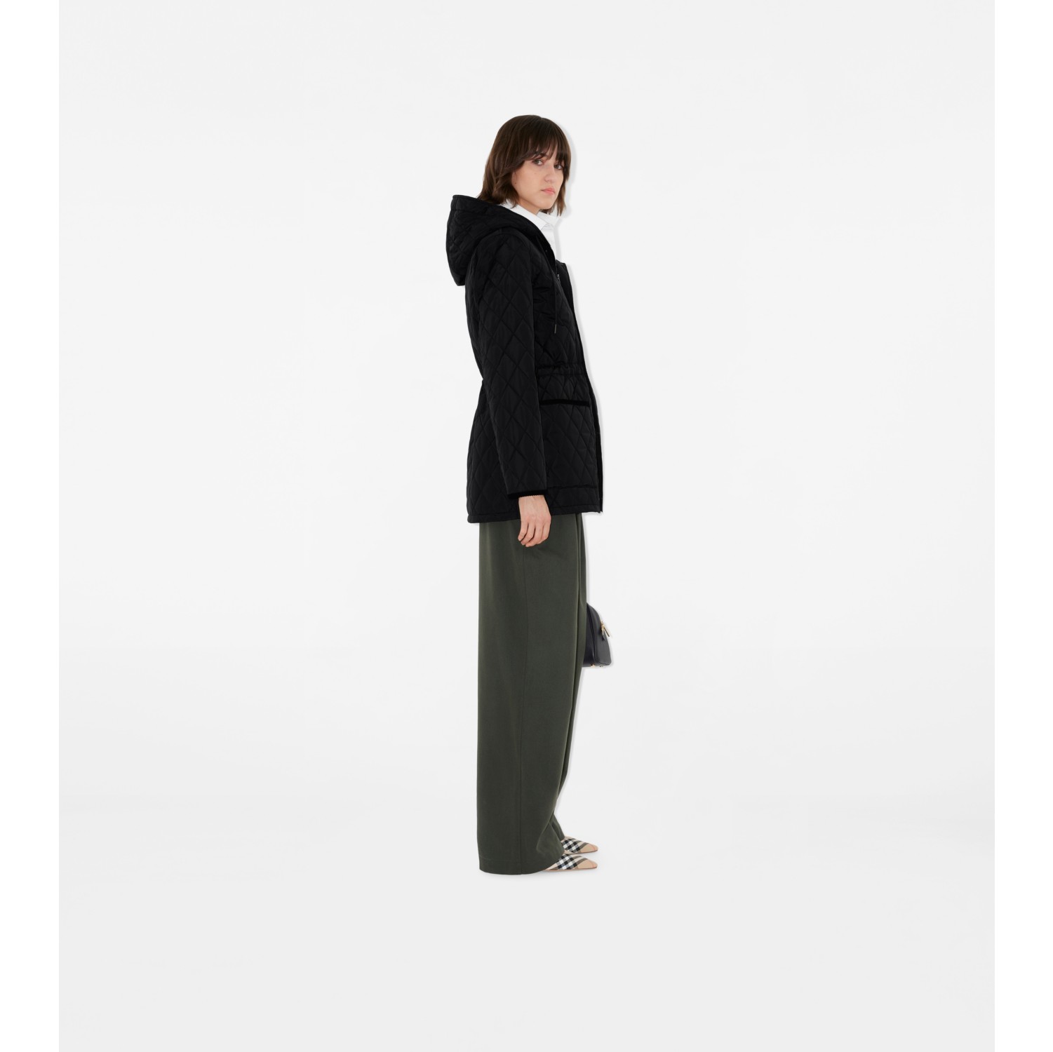 Quilted Nylon Parka