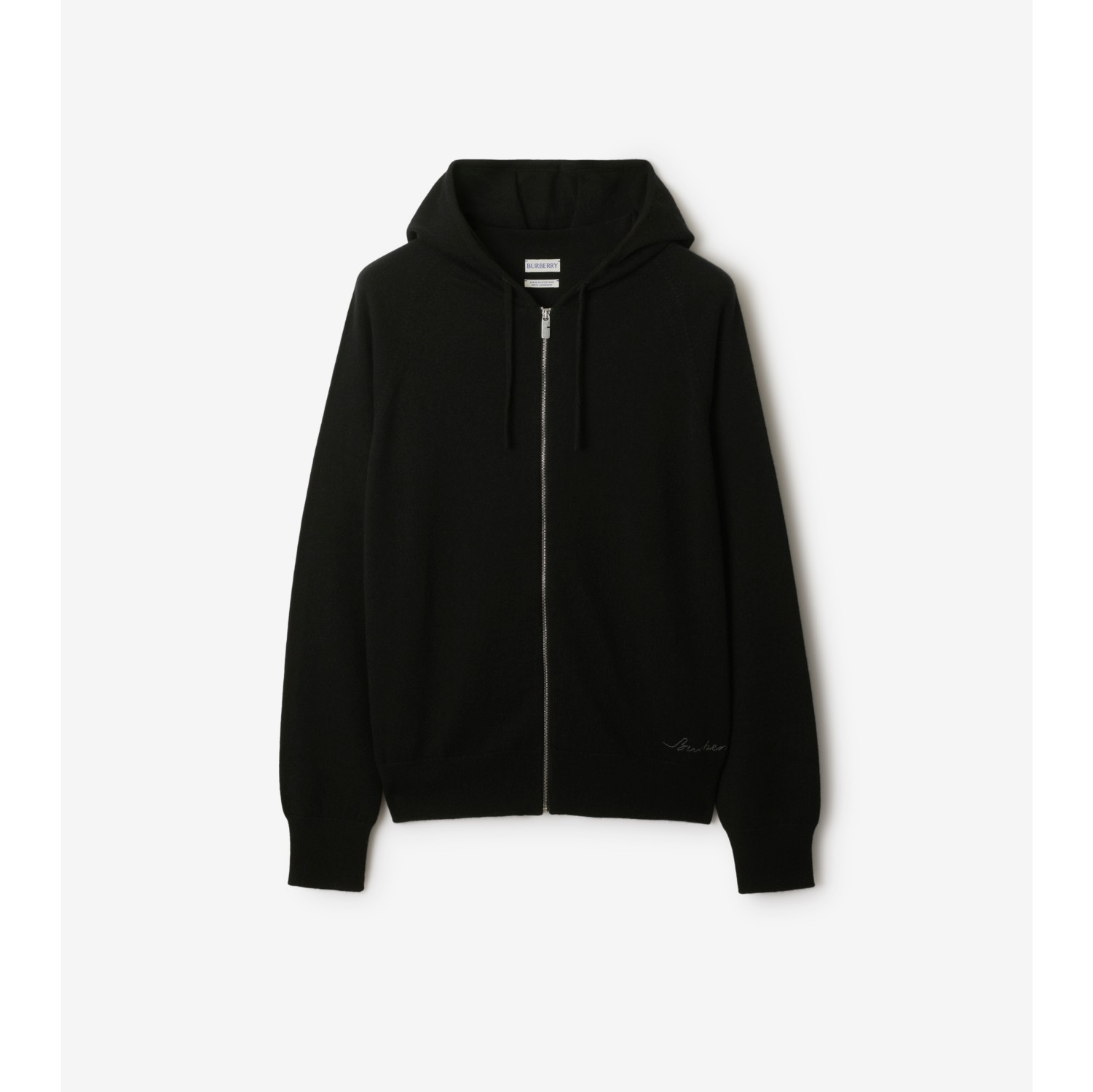 Cashmere Blend Zip Hoodie