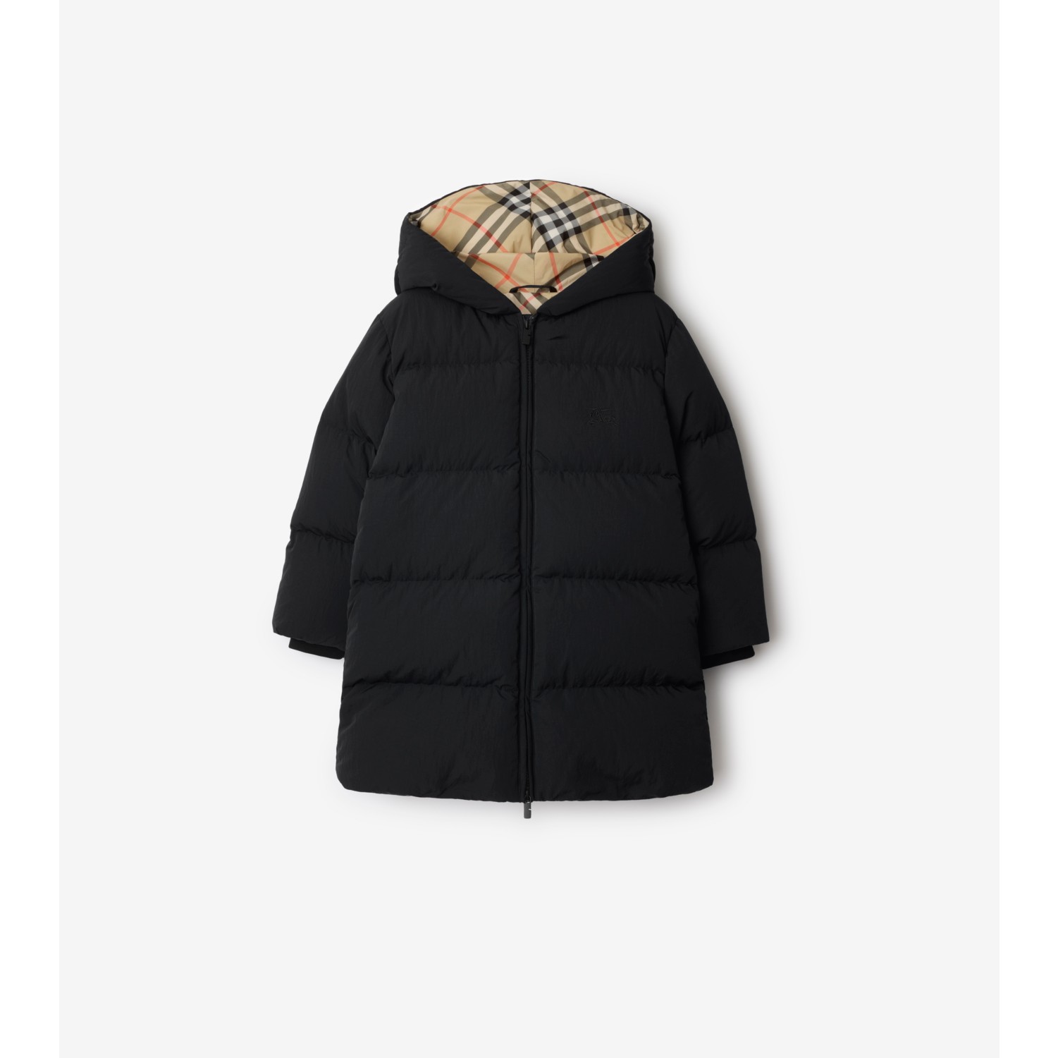 Nylon Puffer Coat