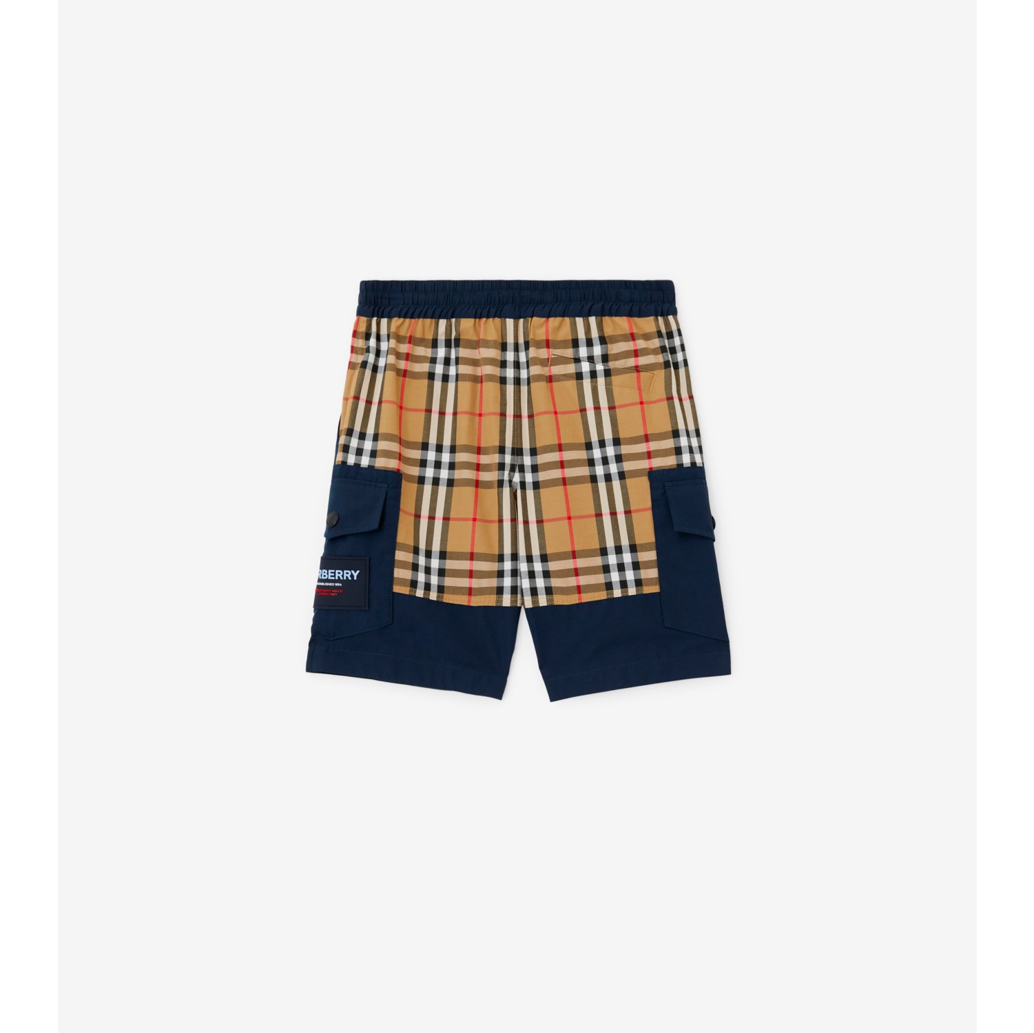 Burberry shorts cheap kids blue