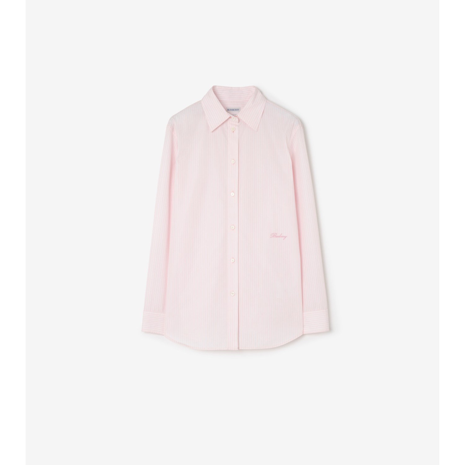 Classic Fit Striped Cotton Shirt