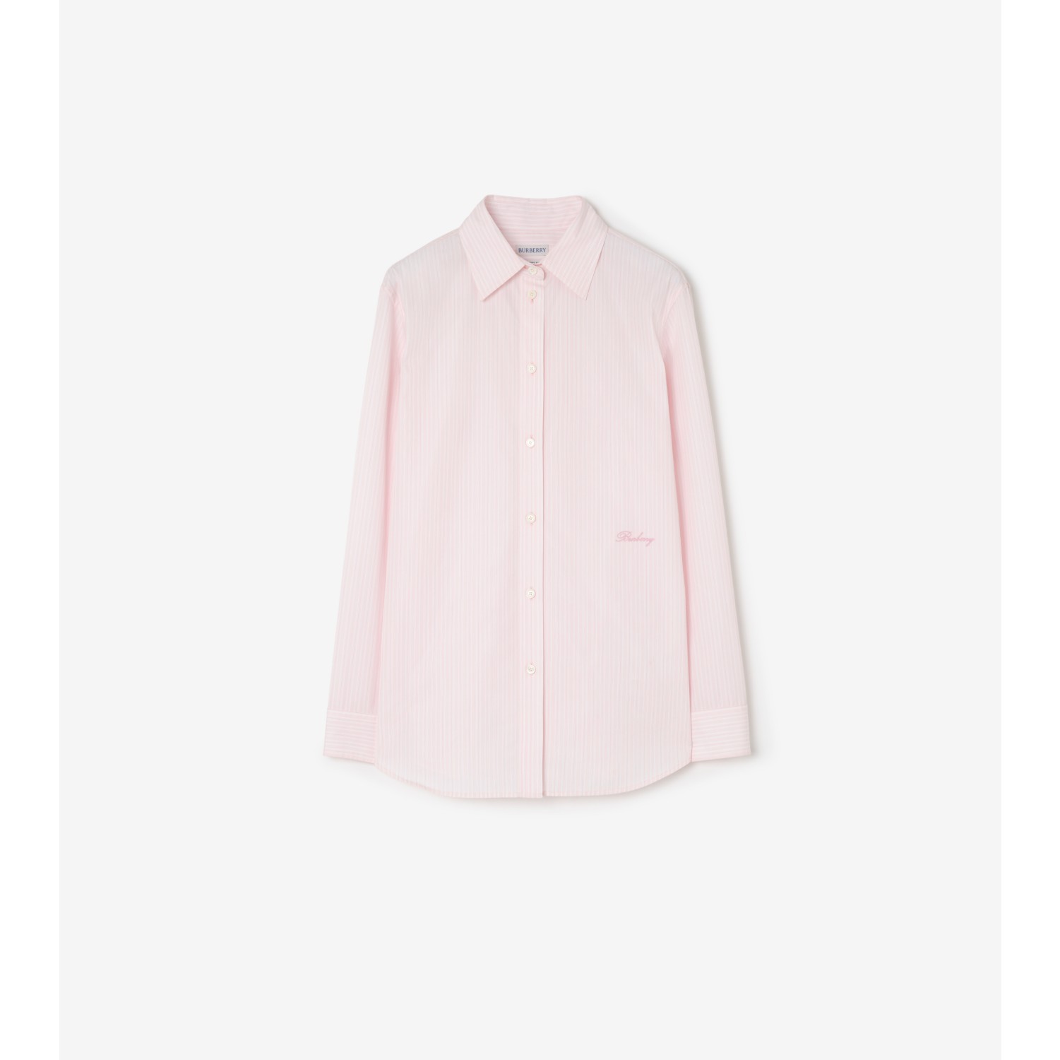 Classic Fit Striped Cotton Shirt