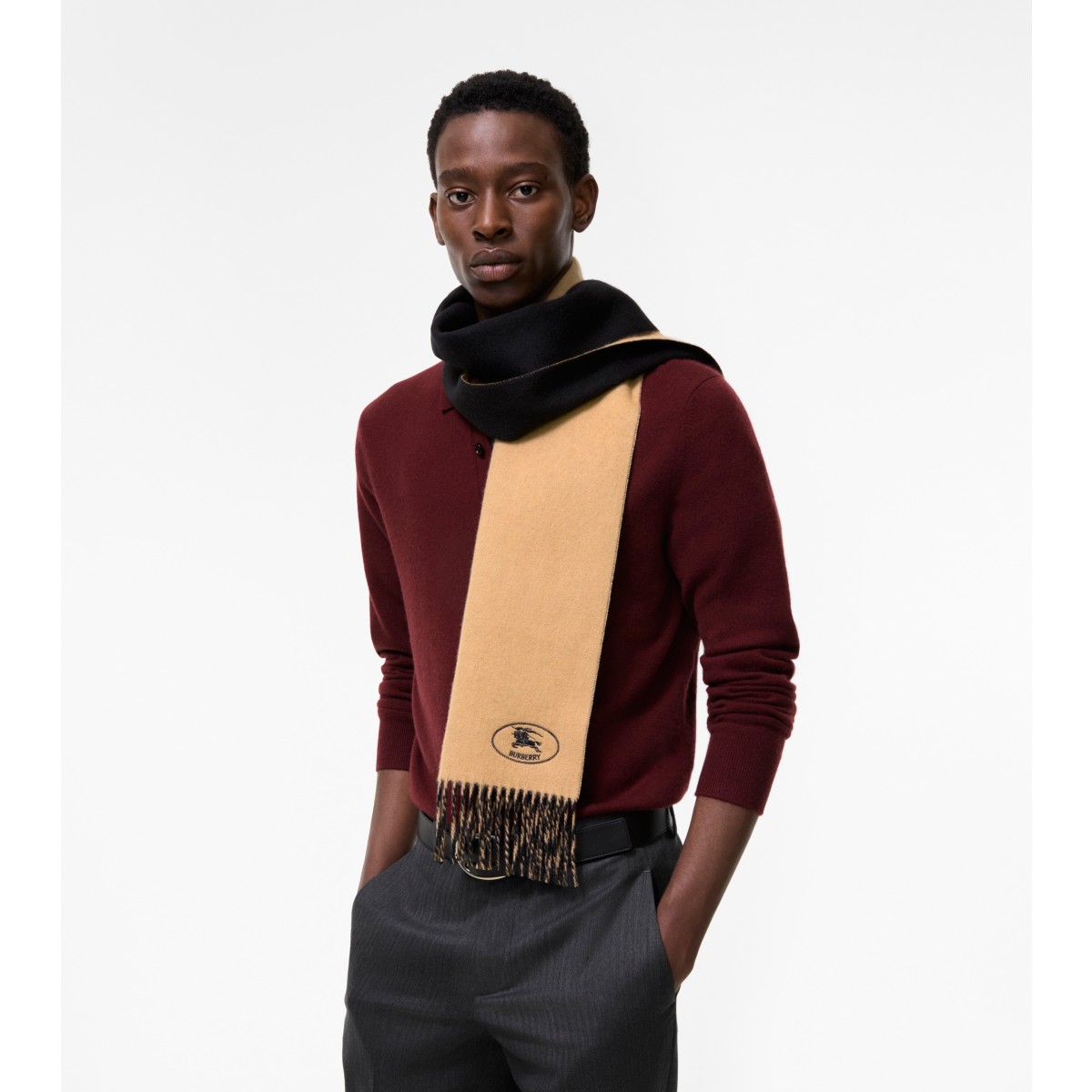 Embroidered Knight Scarf