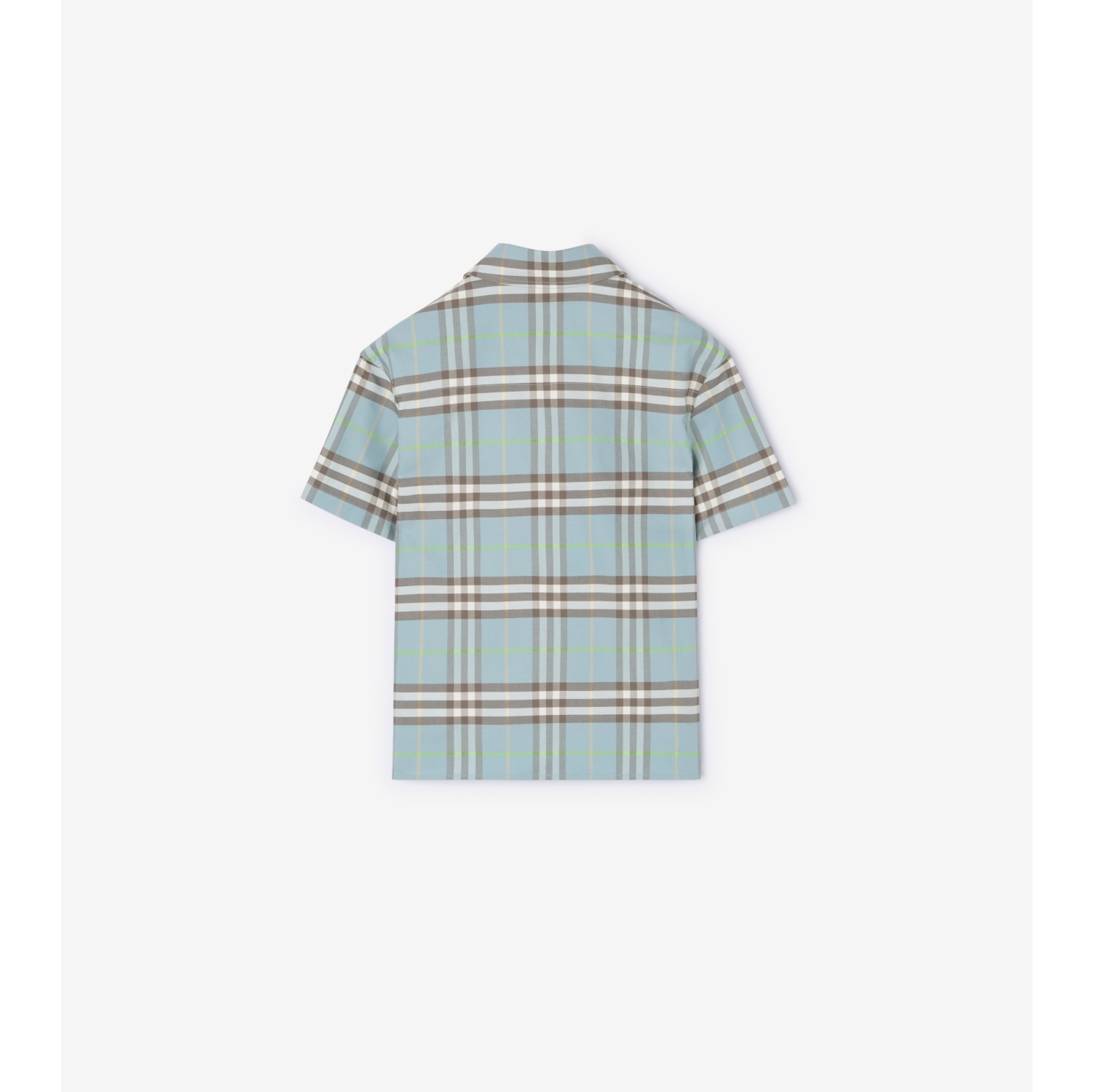 Camicia Oxford in cotone Check
