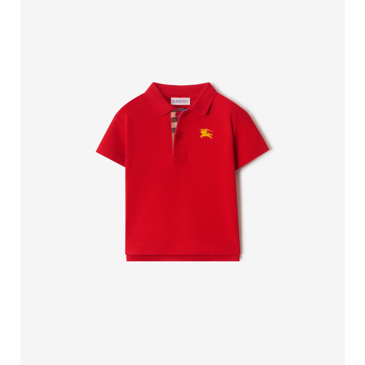  Check Piqué Polo Shirt