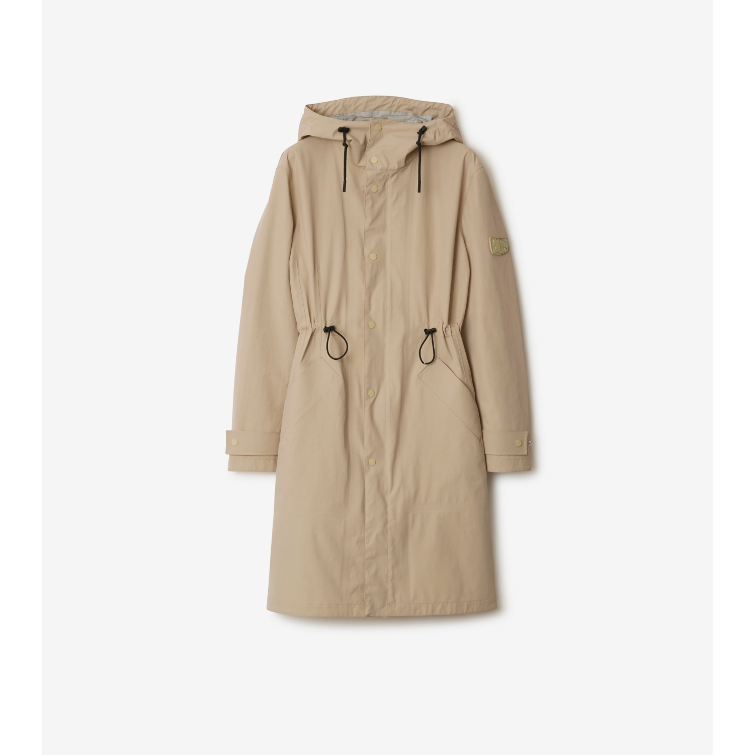 Nylon Parka in Beige Women Burberry Official