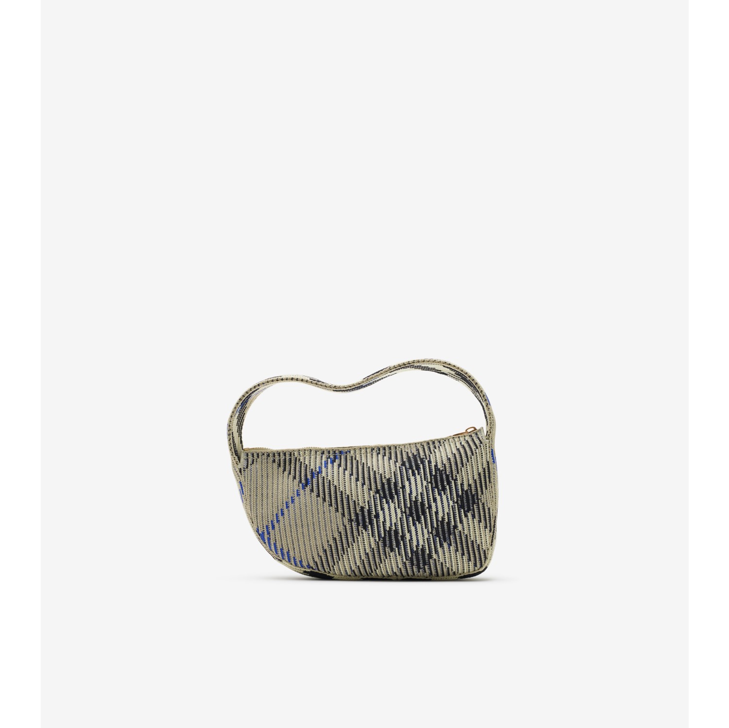 Borsa mini Check lavorata a maglia​