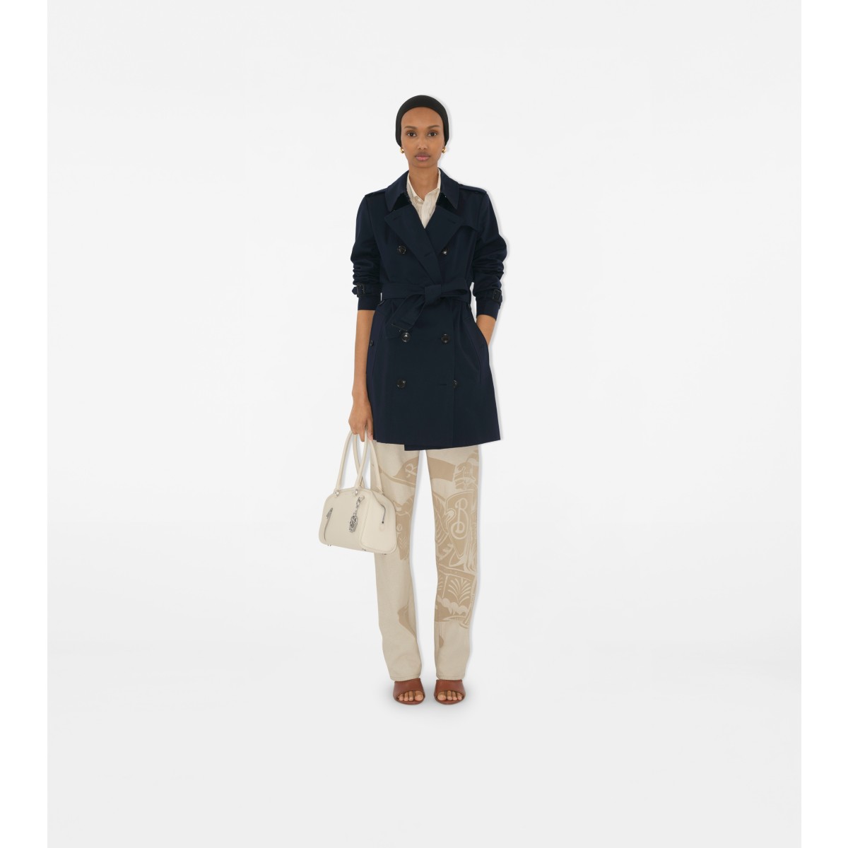  Check Short Chelsea Heritage Trench Coat