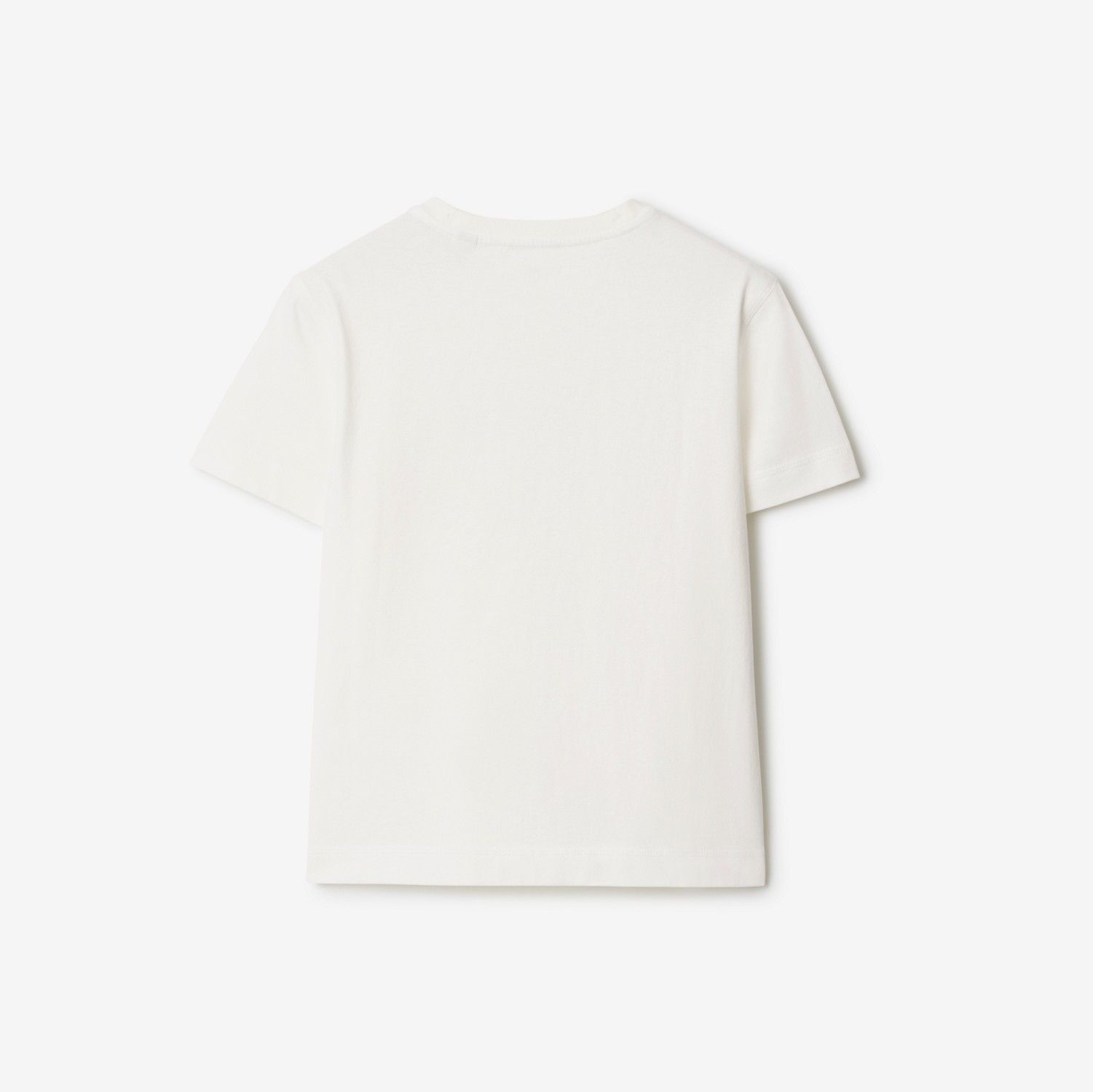 Camiseta de algodão com estampa de sapo de cristais em corte quadrado
