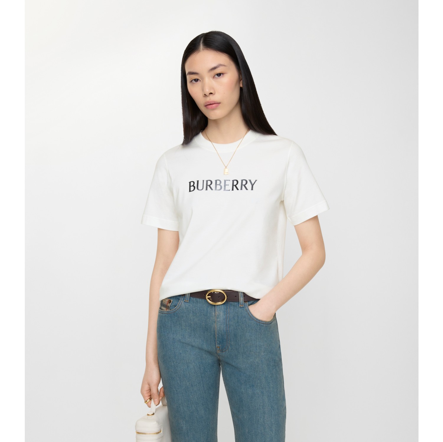 Camiseta en algodón con logotipo