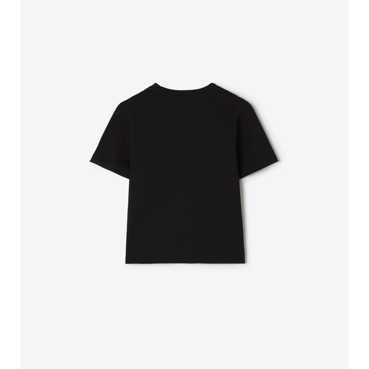  Check Knight Stamp Cotton T-shirt