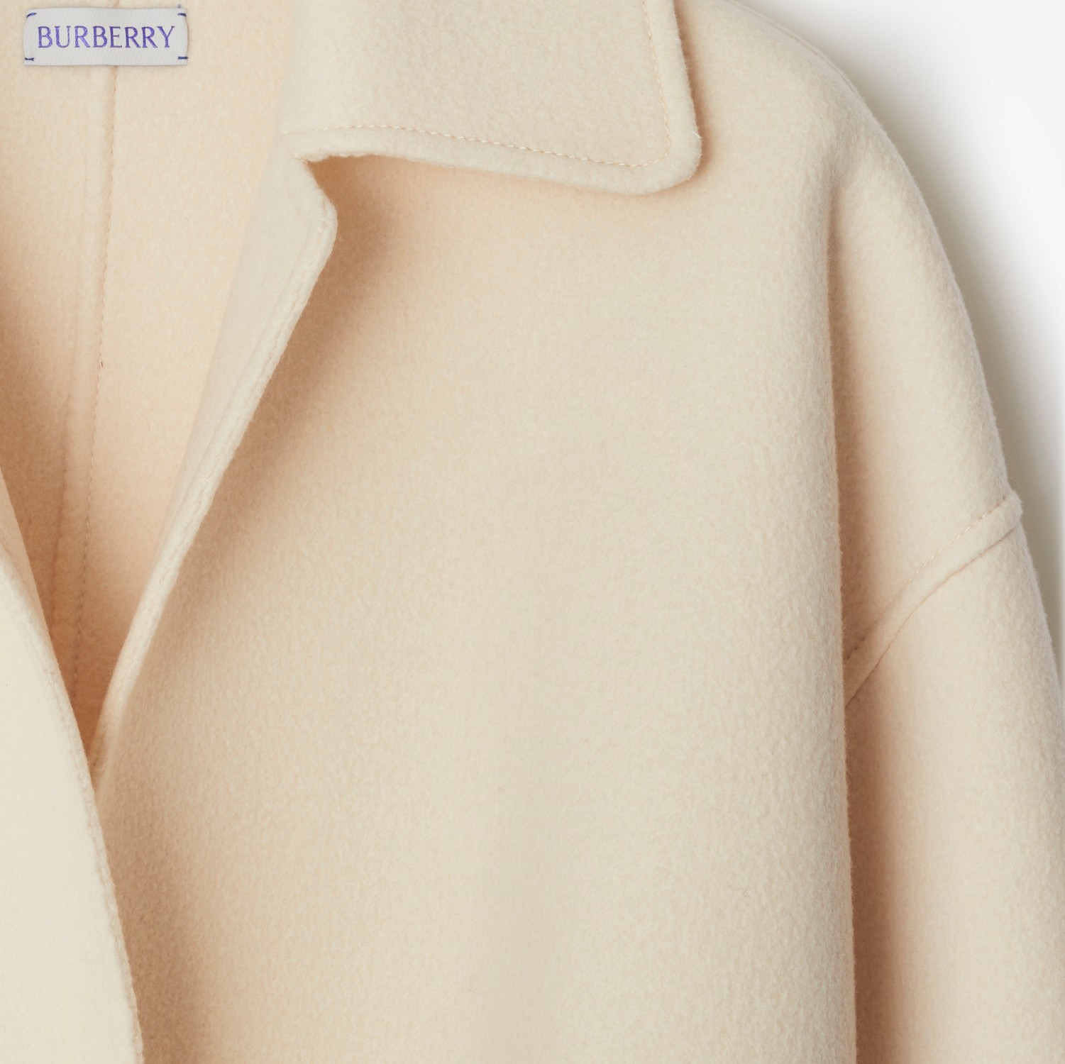 Cashmere Wrap Coat in Calico - Women | Burberry® Official Cashmere Wrap Coat in Calico - Women | Burberry® Official