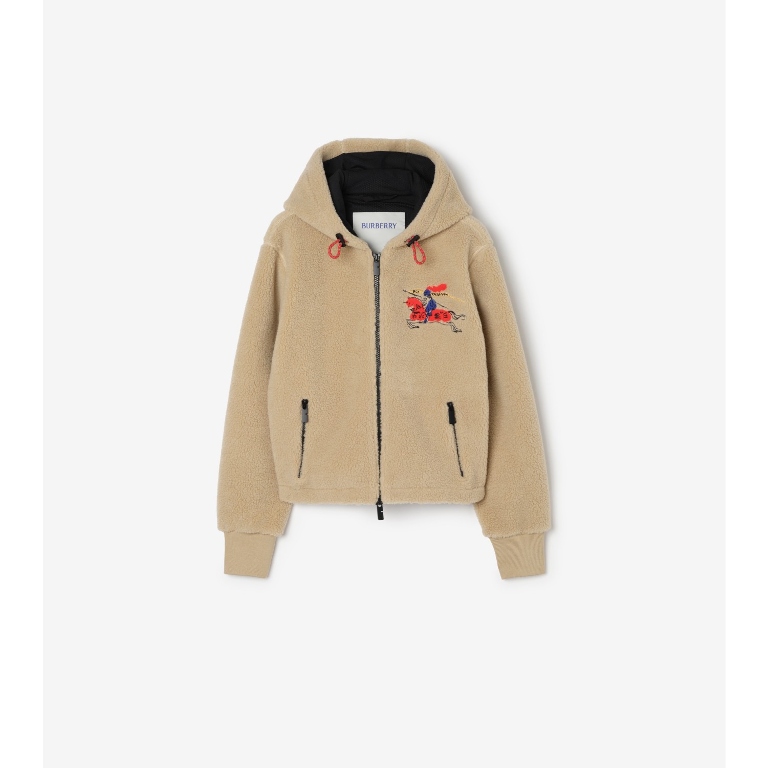 Cropped EKD Wool Cashmere Blend Fleece