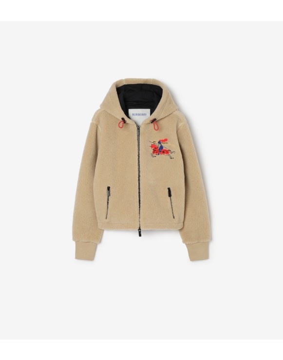 Cropped EKD Wool Cashmere Blend Fleece