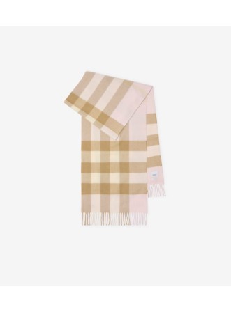 BURBERRY チェックハタンフリンシエッシスカフ 8079240 A1450 Beige Check Mesh T-shirt - kids atelier