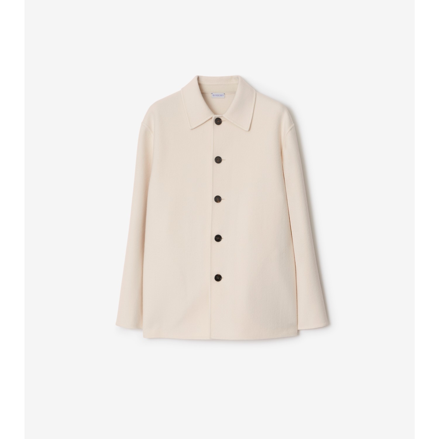 Burberry short wool coat on sale