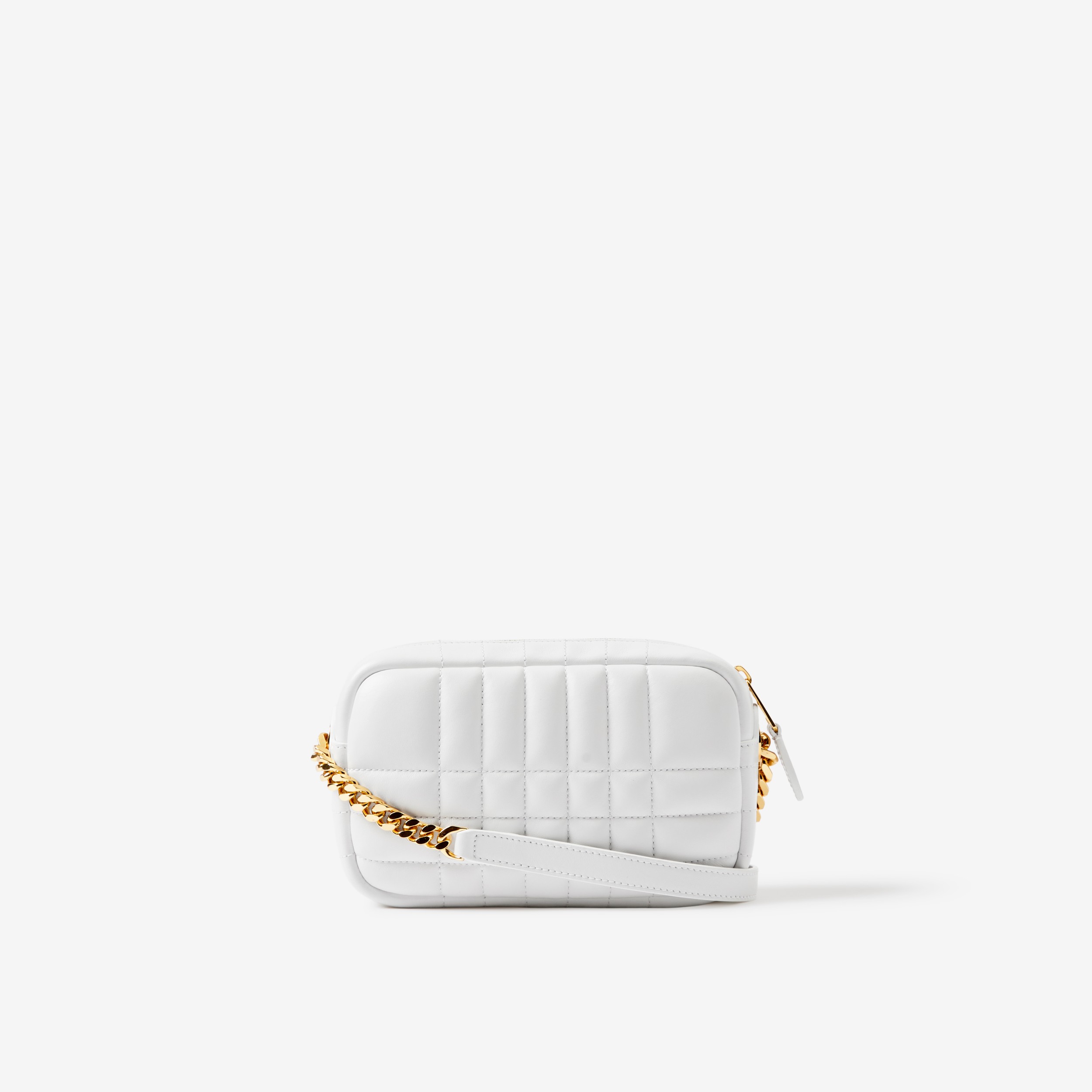 Mini Lola Camera Bag in Optic White - Women | Burberry® Official - 3