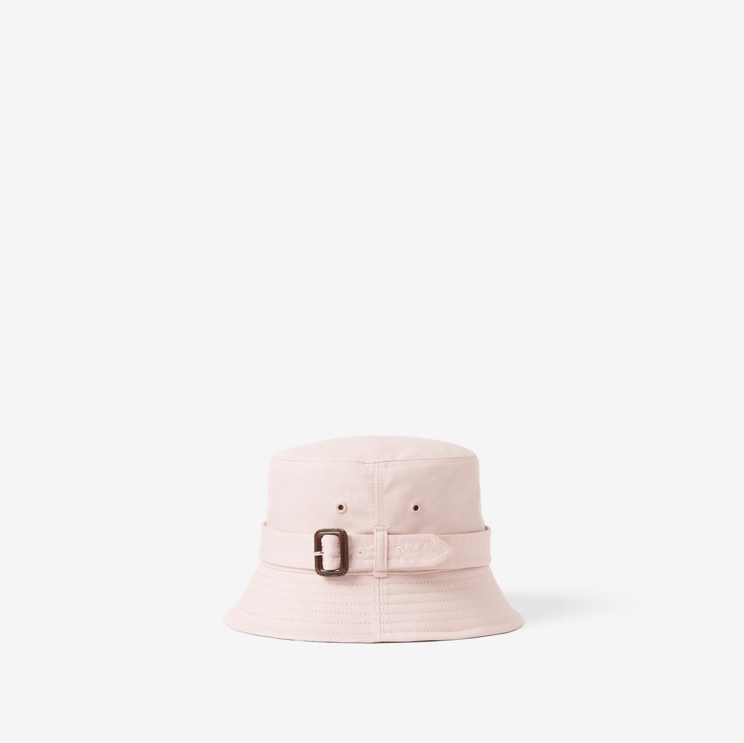 Chapéu Bucket de gabardine tropical com cinto (Rosa Doce) | Burberry® oficial
