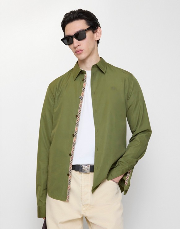 Regular Fit Cotton Poplin Shirt