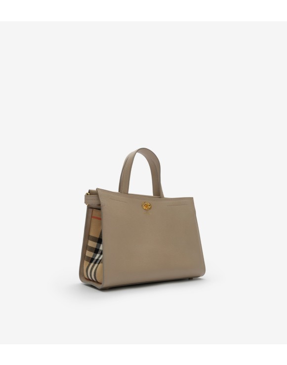 ウィメンズ デザイナーバッグ | チェック&レザーバッグ | Burberry