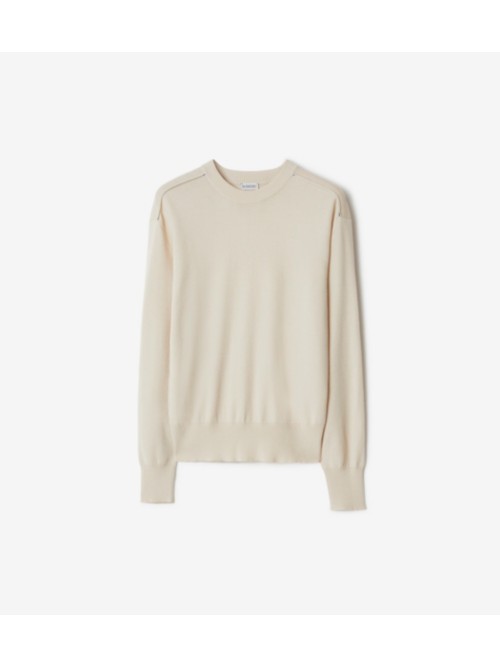 Burberry Wool Sweater In Neutral