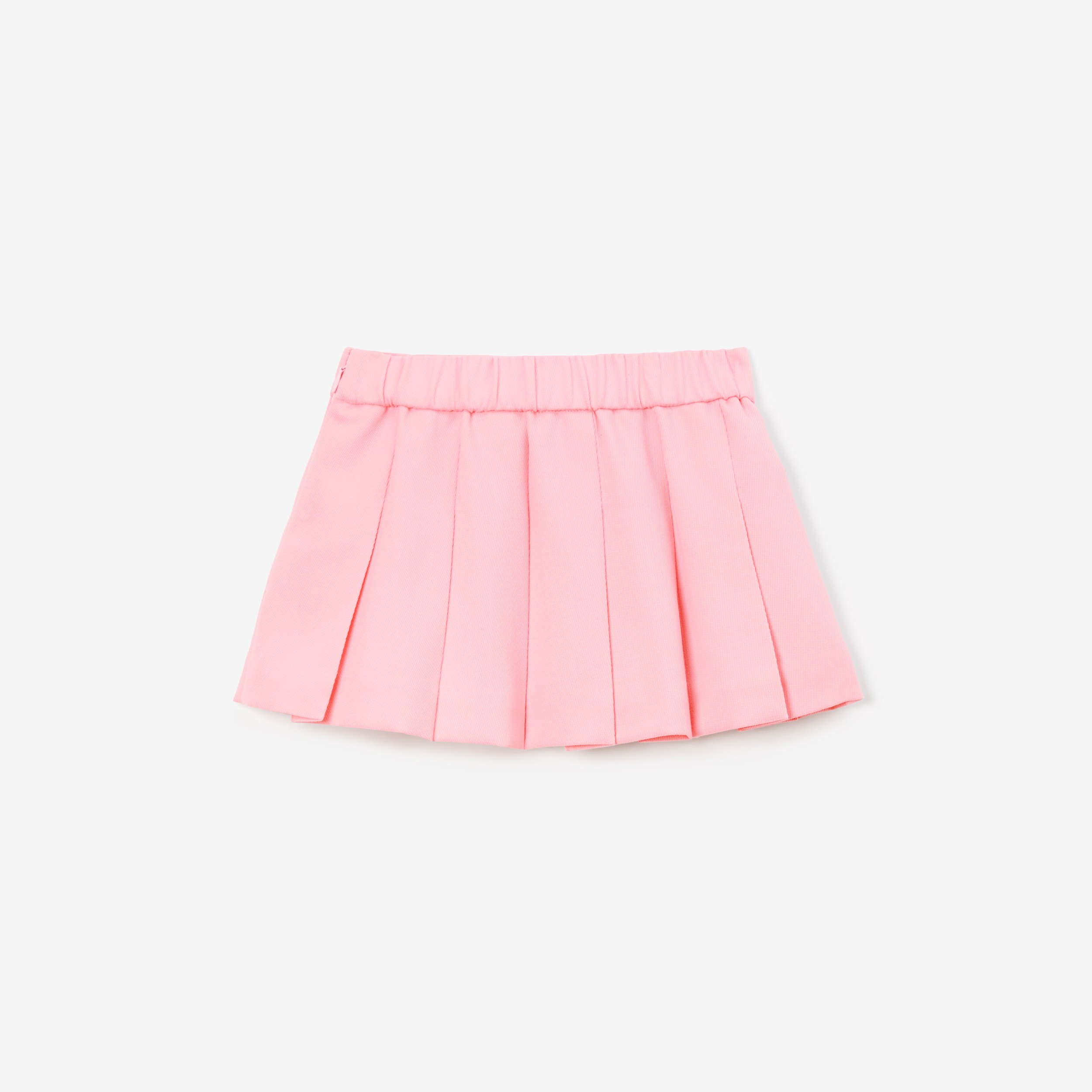 EKD Viscose Twill Pleated Skirt in Seashell Pink - Children | Burberry ...