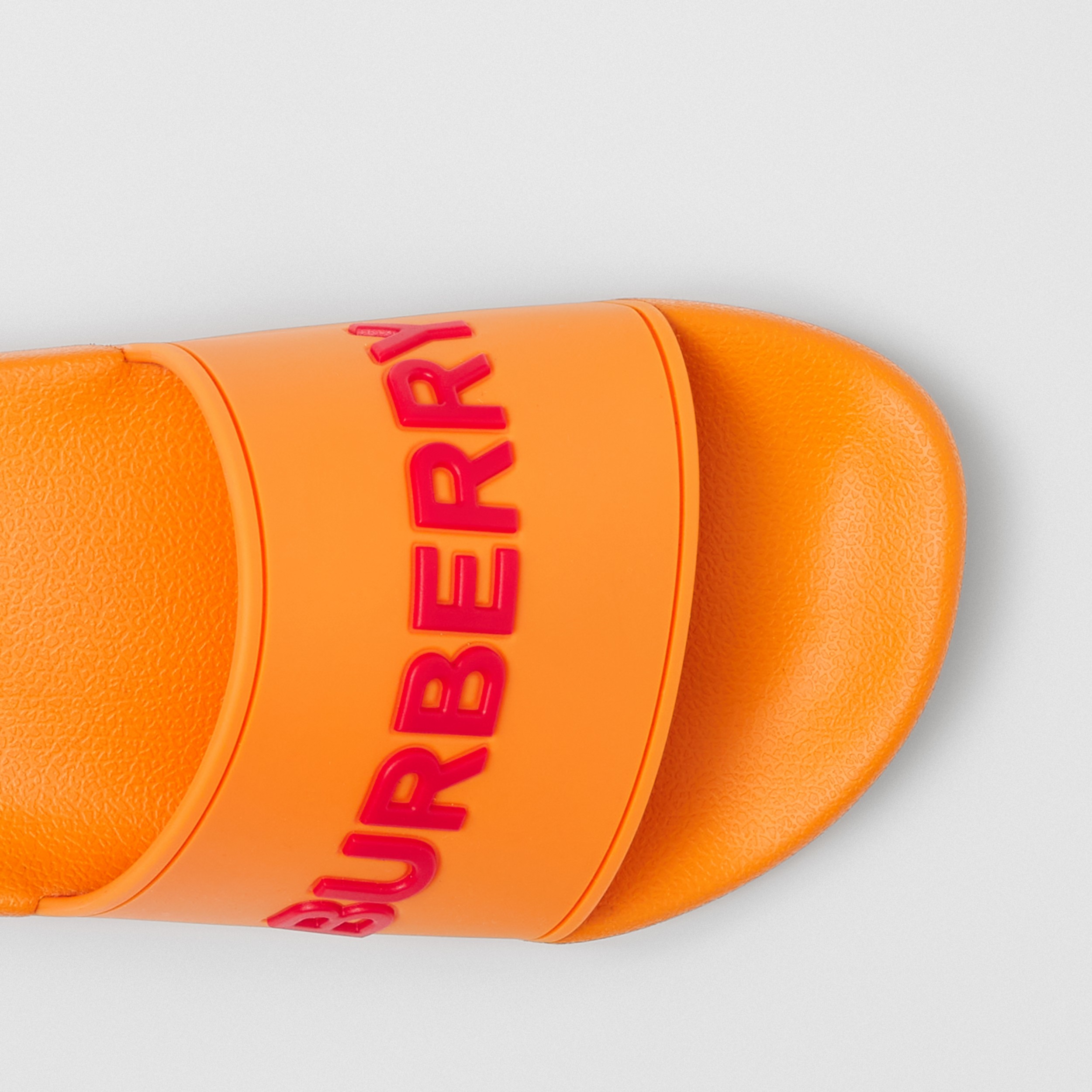 burberry slides orange