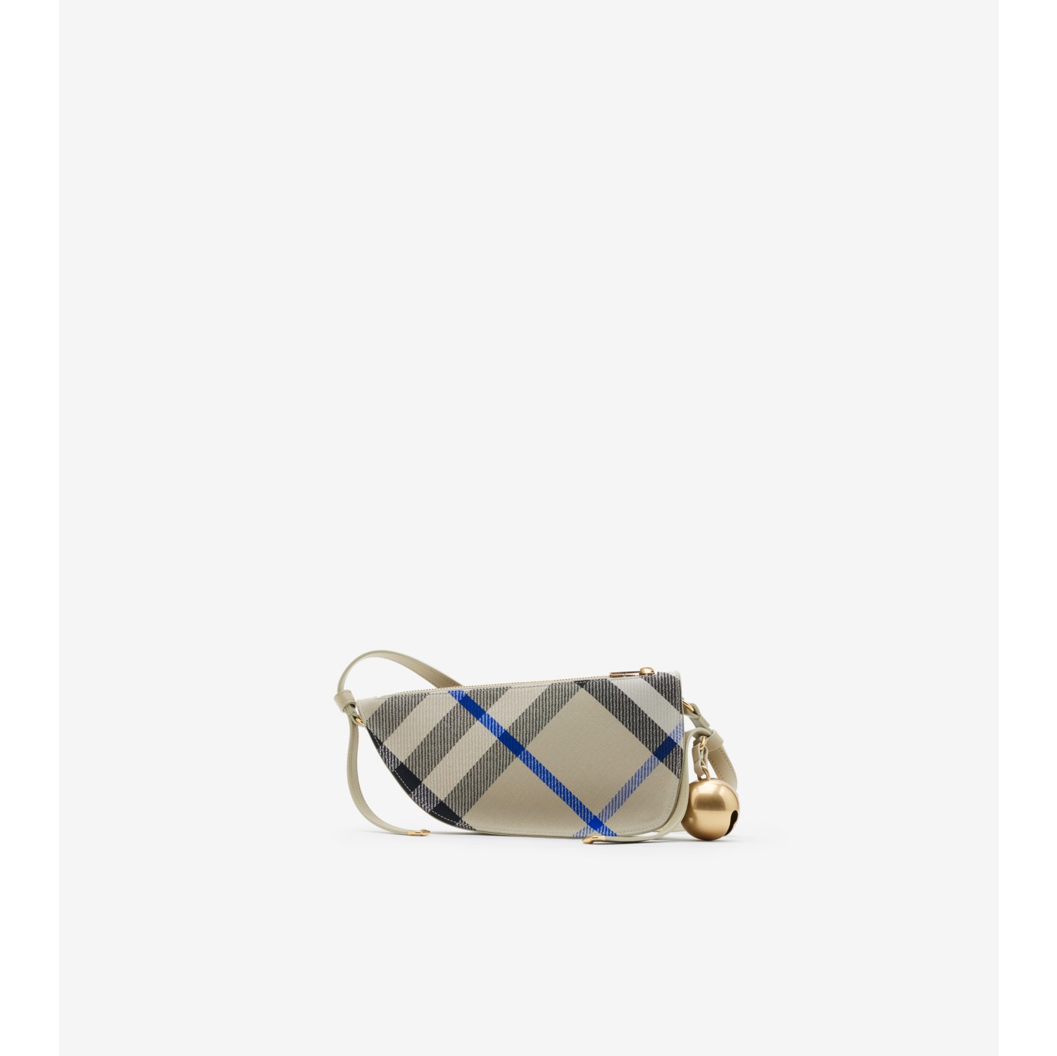 Mini Shield Sling Bag in Lichen - Women | Burberry® Official