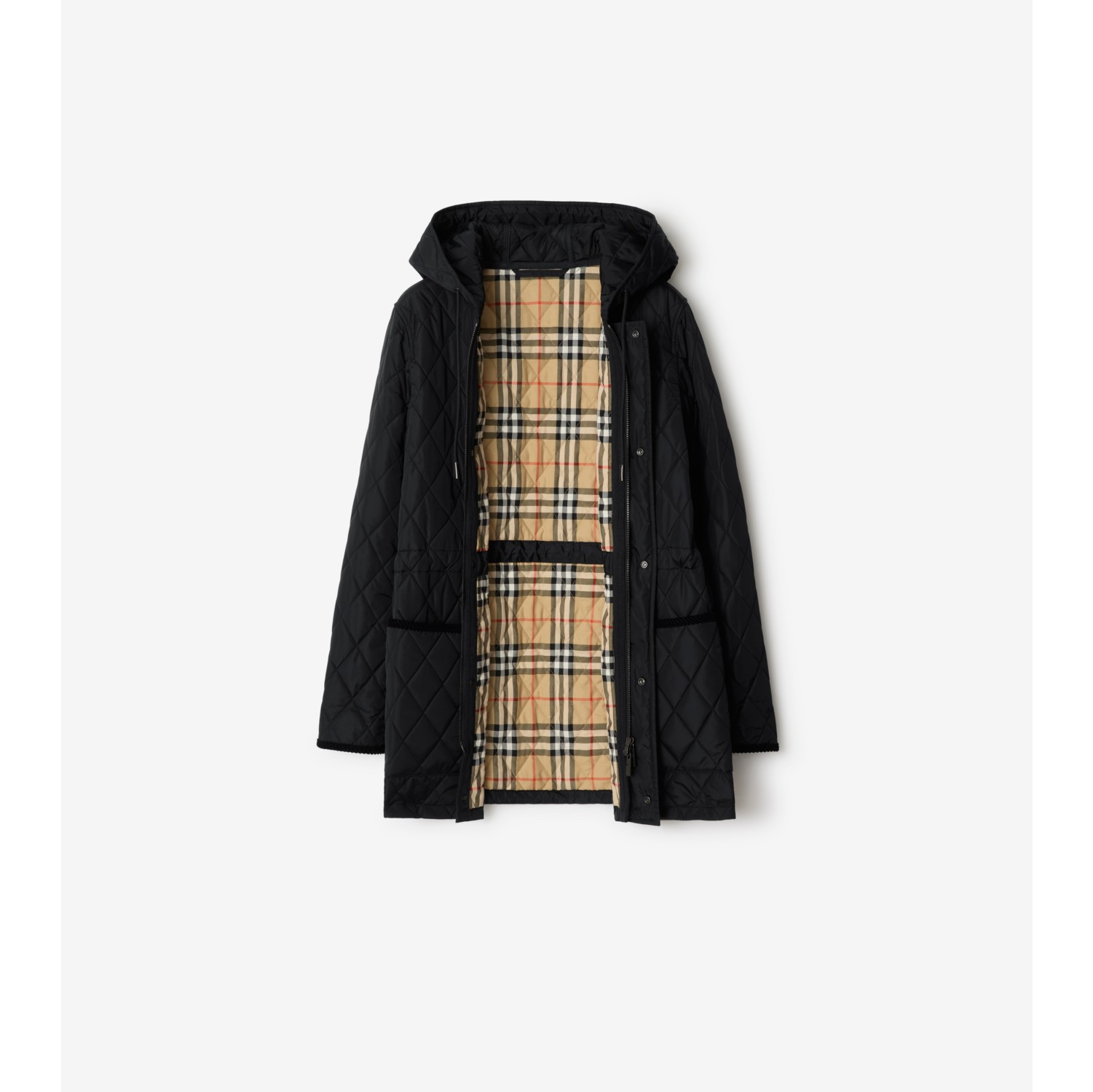 Quilted Nylon Parka