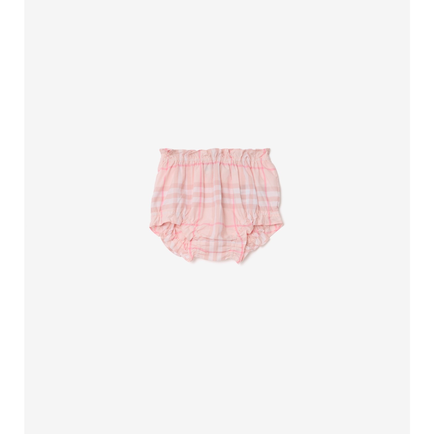 Check Cotton Dress with Bloomers