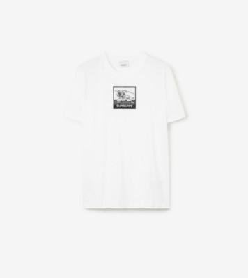 コットンTシャツ (ホワイト) - ウィメンズ, コットン | Burberry®公式サイト