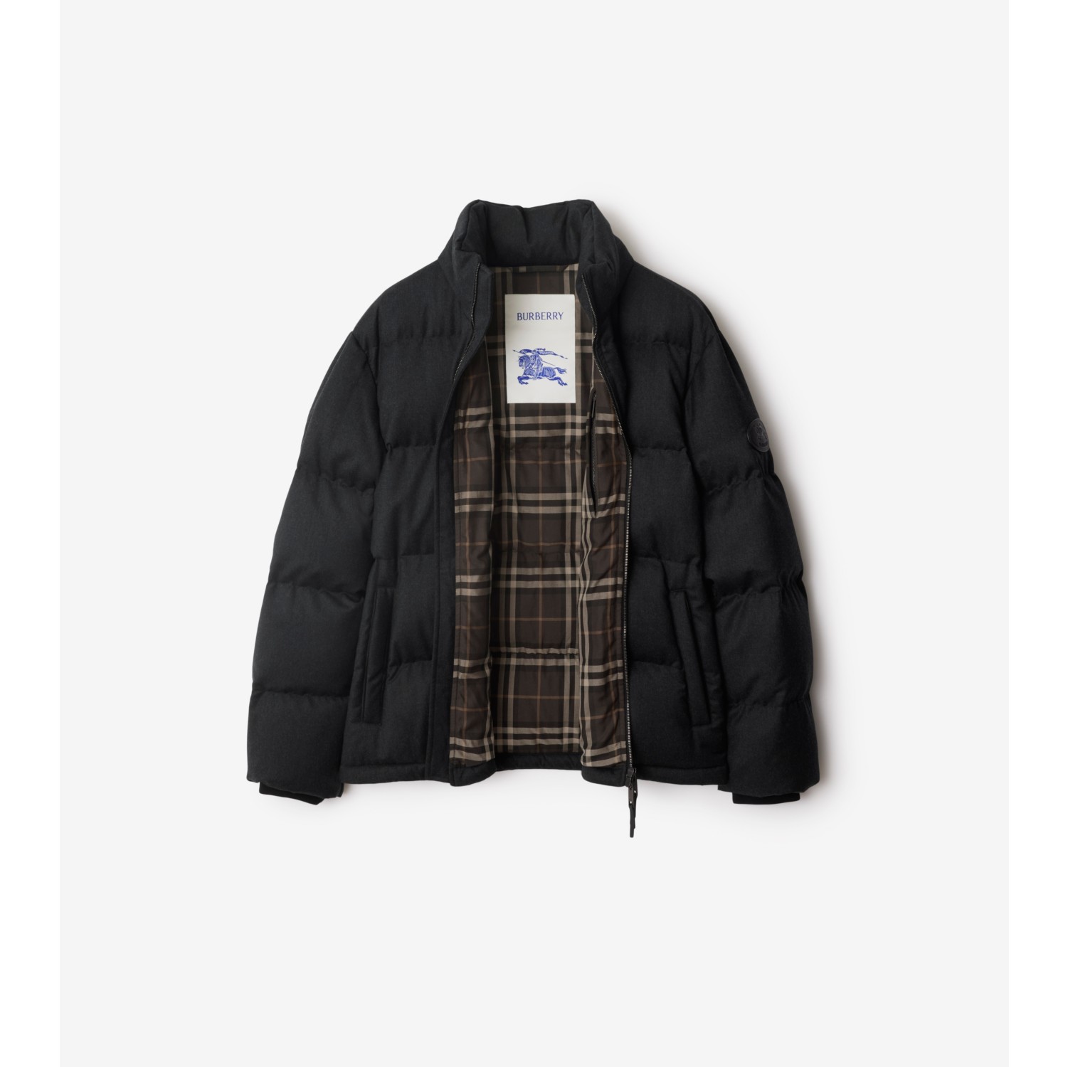 Wool Snowdon Puffer Jacket