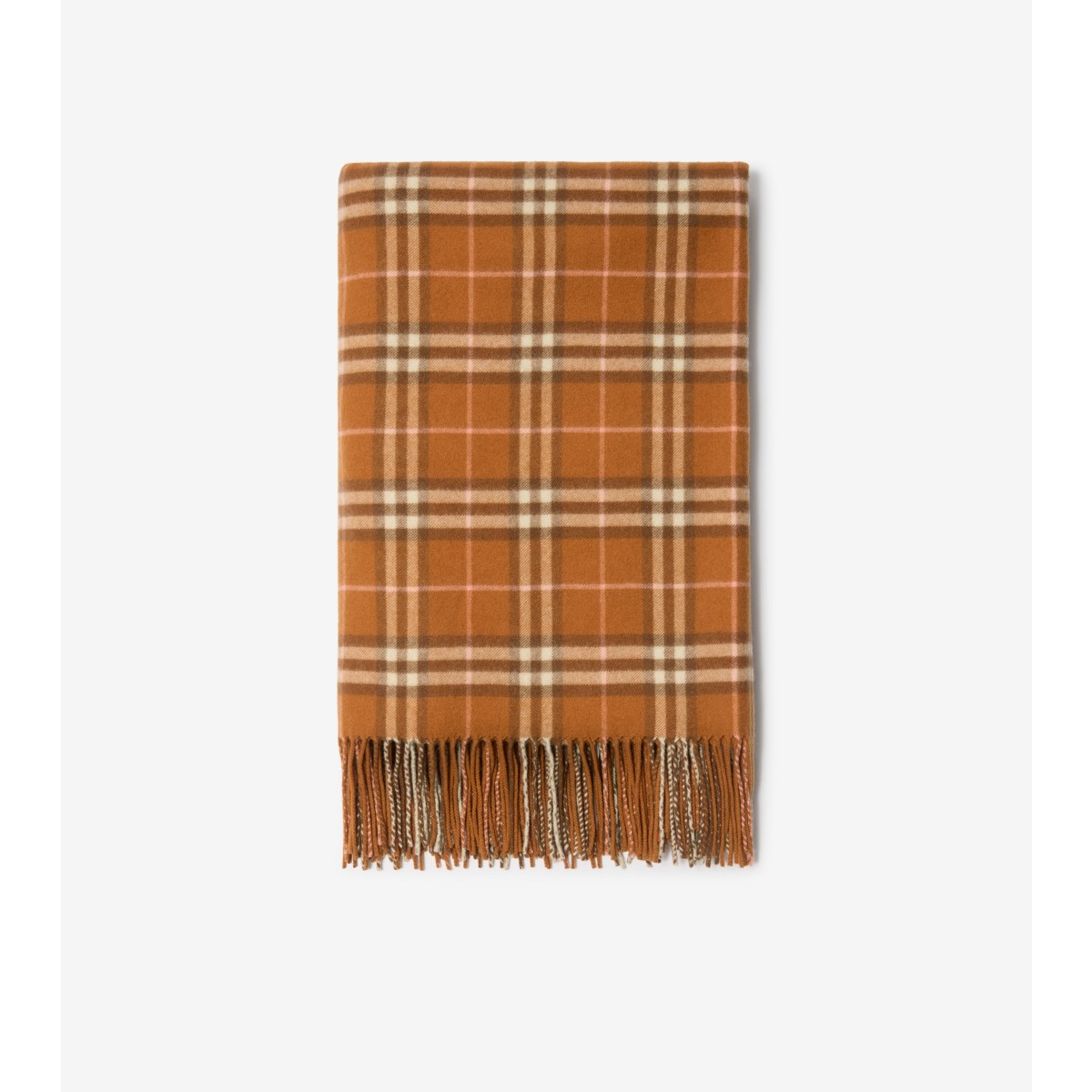  Check Cashmere Blanket