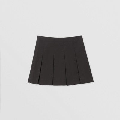 burberry pleated skirt
