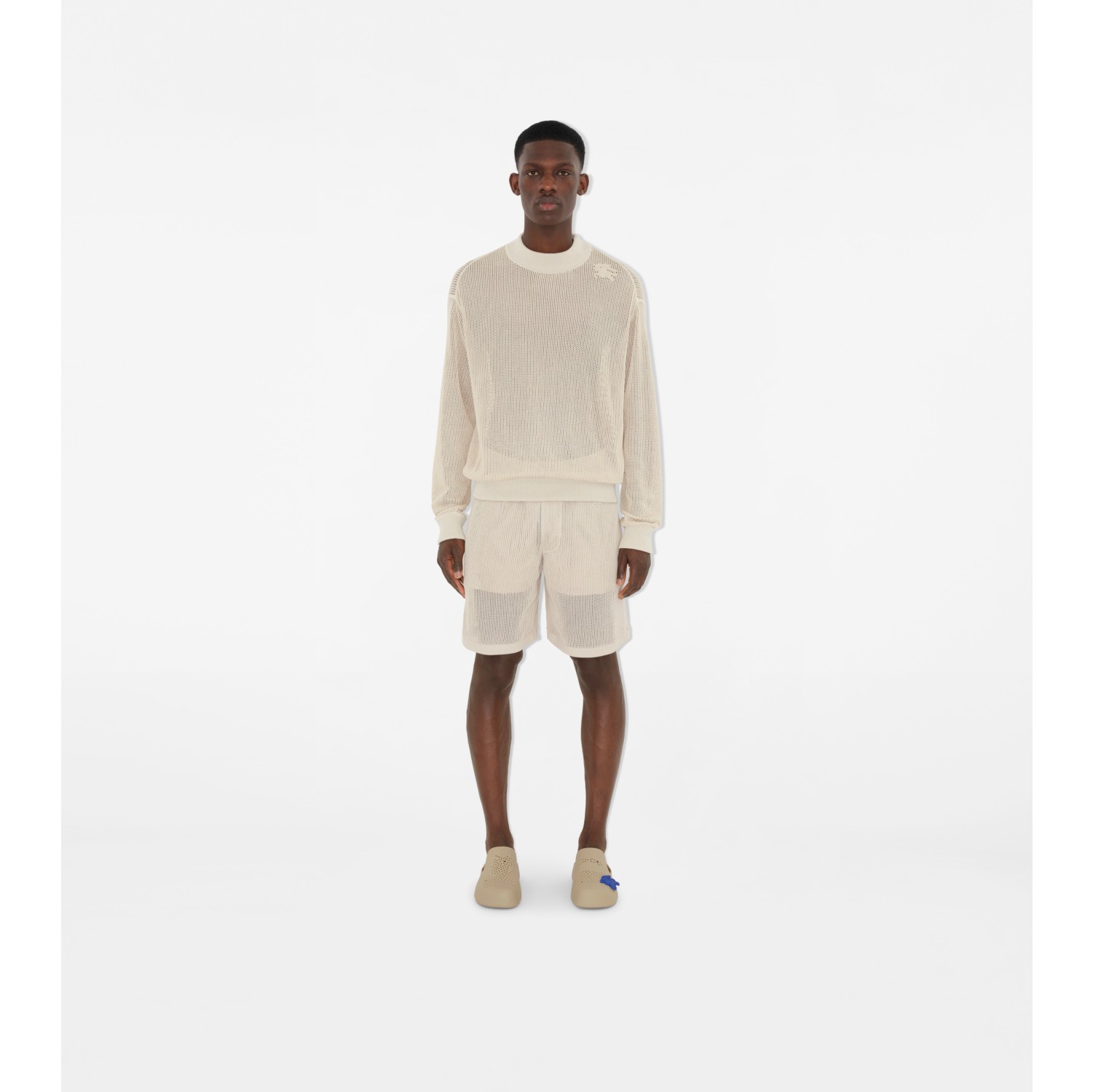 Mesh-Shorts aus Baumwolle (Soap) - Herren | Burberry®