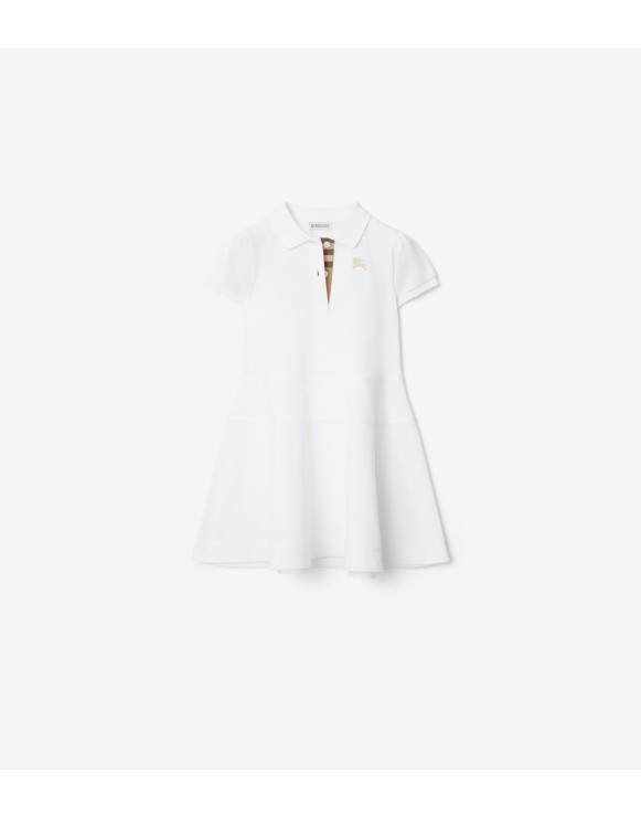 Cotton Polo Shirt Dress