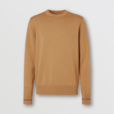 Burberry sweater mens yellow Outlet