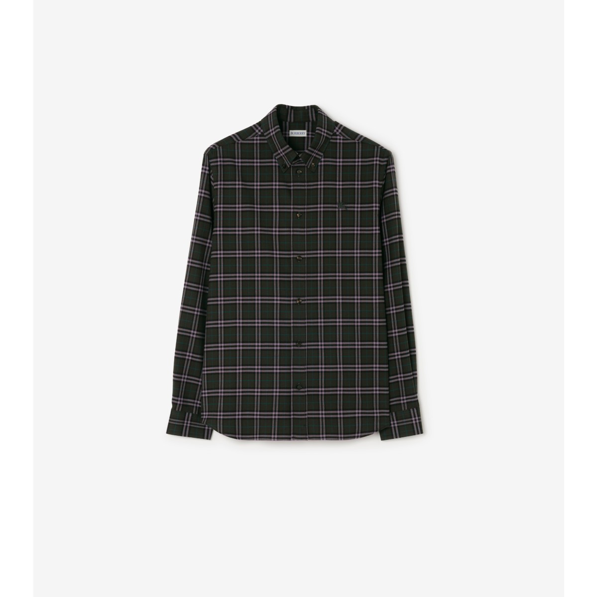  Check Relaxed Fit Cotton Shirt