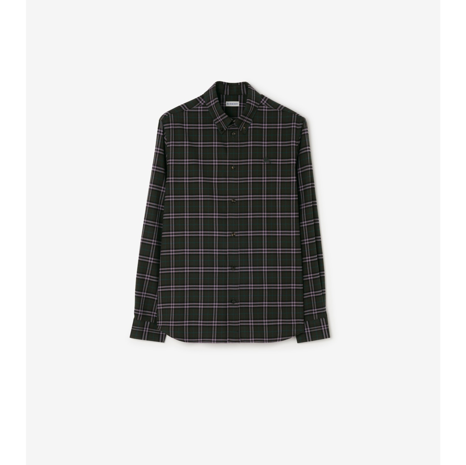 Relaxed Fit Check Cotton Shirt