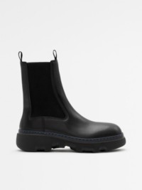 Leather creeper Chelsea boots