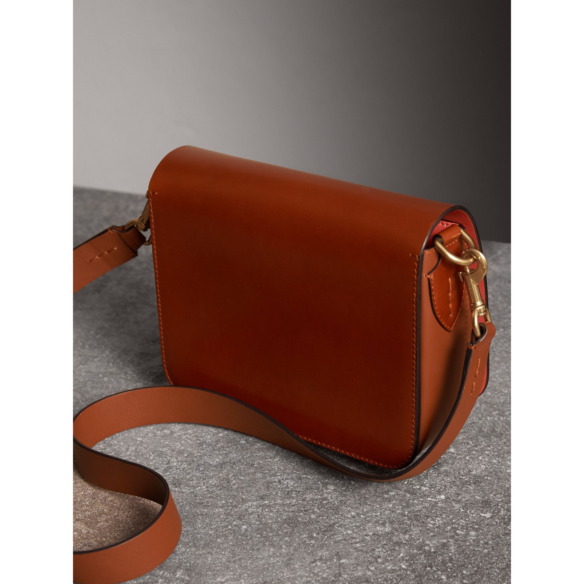 Burberry Tasche Zaumzeug Leder Burberry Tasche Zaumzeug Leder