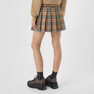 burberry kilt skirt