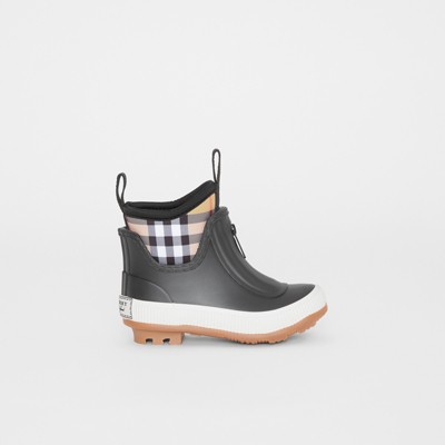 burberry moto rain boots